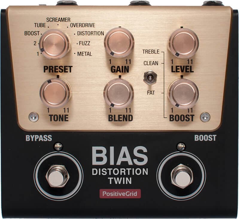 Positive Grid BIAS Distortion Twin - Positive Gridのディストーションペダル「BIAS  Distortion」のコンパクトモデル【Supernice!エフェクター】