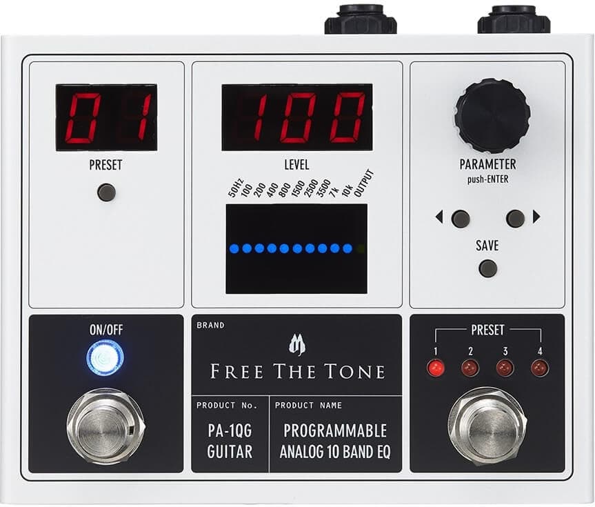 Free The Tone PROGRAMMABLE ANALOG 10 BAND EQ - アナログ回路の ...