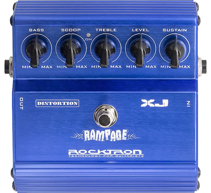ROCKTRON Rampage XJ - ROCKTRONのハイゲイン・ディストーション