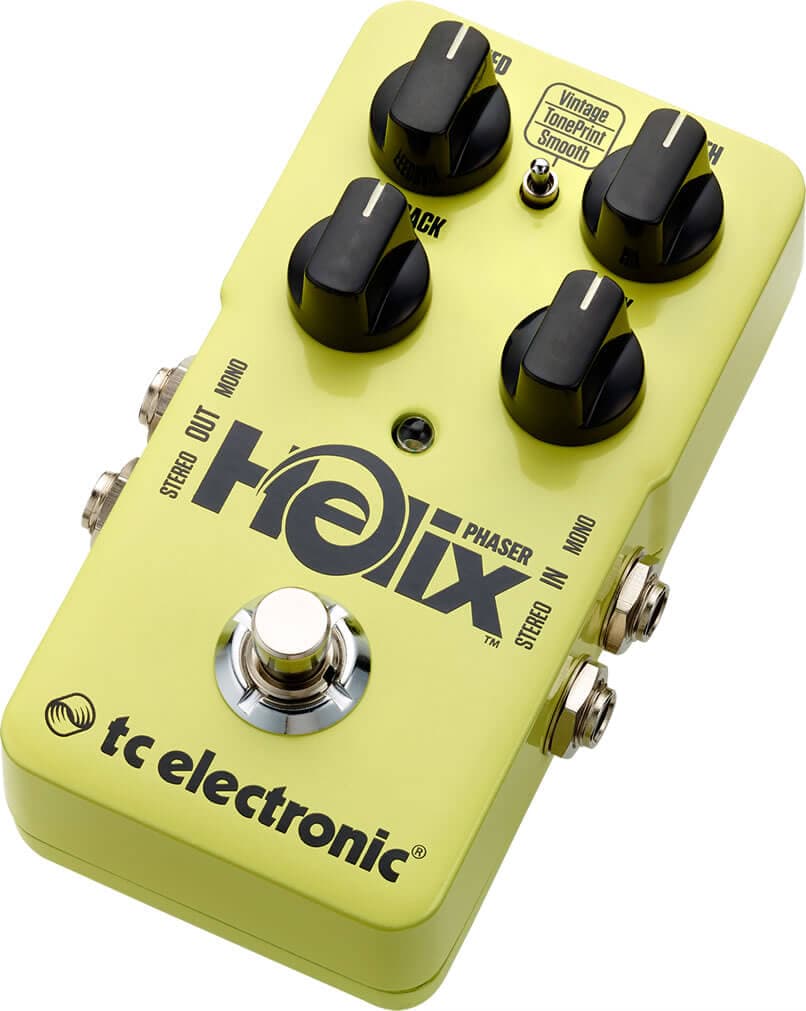 TC Electronic Helix Phaser - サウンドの可変域が広い高次元 