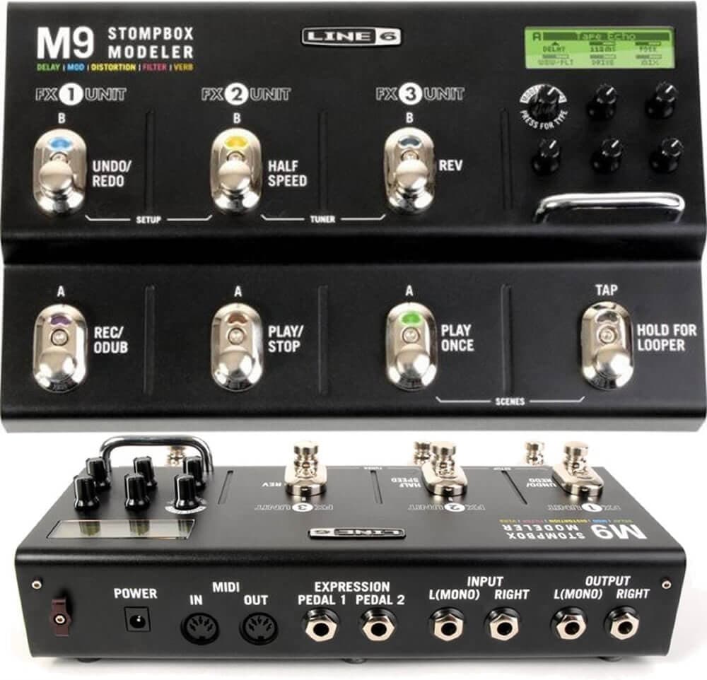 Line 6 M9 Stompbox Modeler - 「DL4」「MM4」「FM4」「VERBZILLA」4 