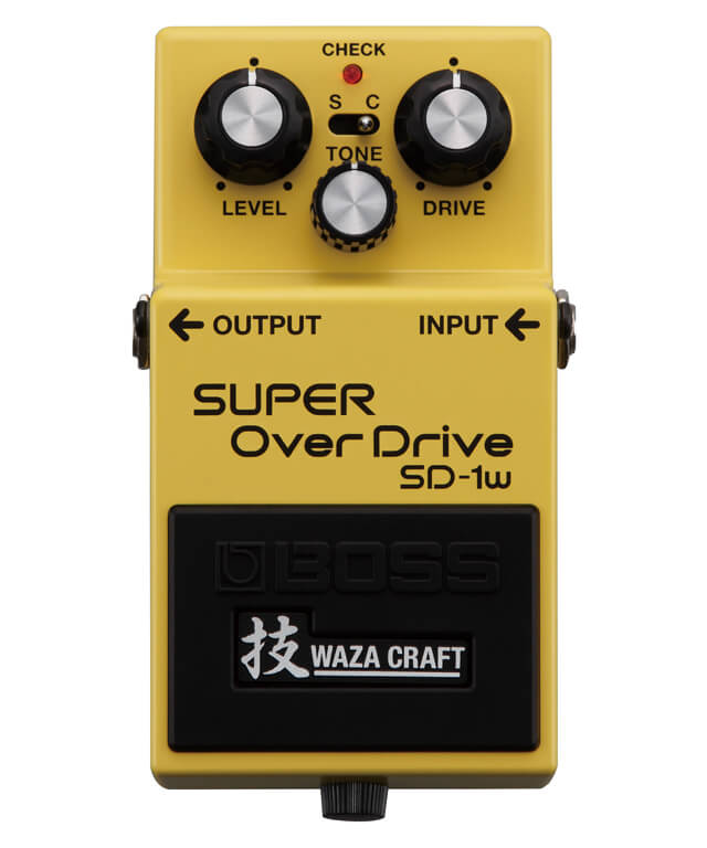 BOSS SD-1W Super Over Drive - 「SD-1」を技 Waza Craftシリーズで 