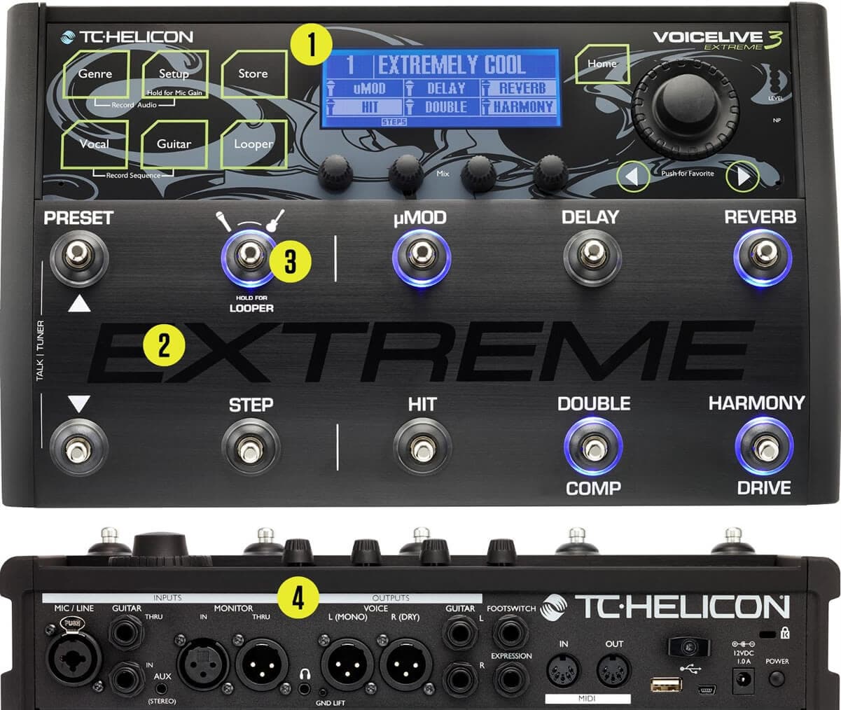 TC-Helicon VoiceLive 3 Extreme【Supernice!エフェクター】